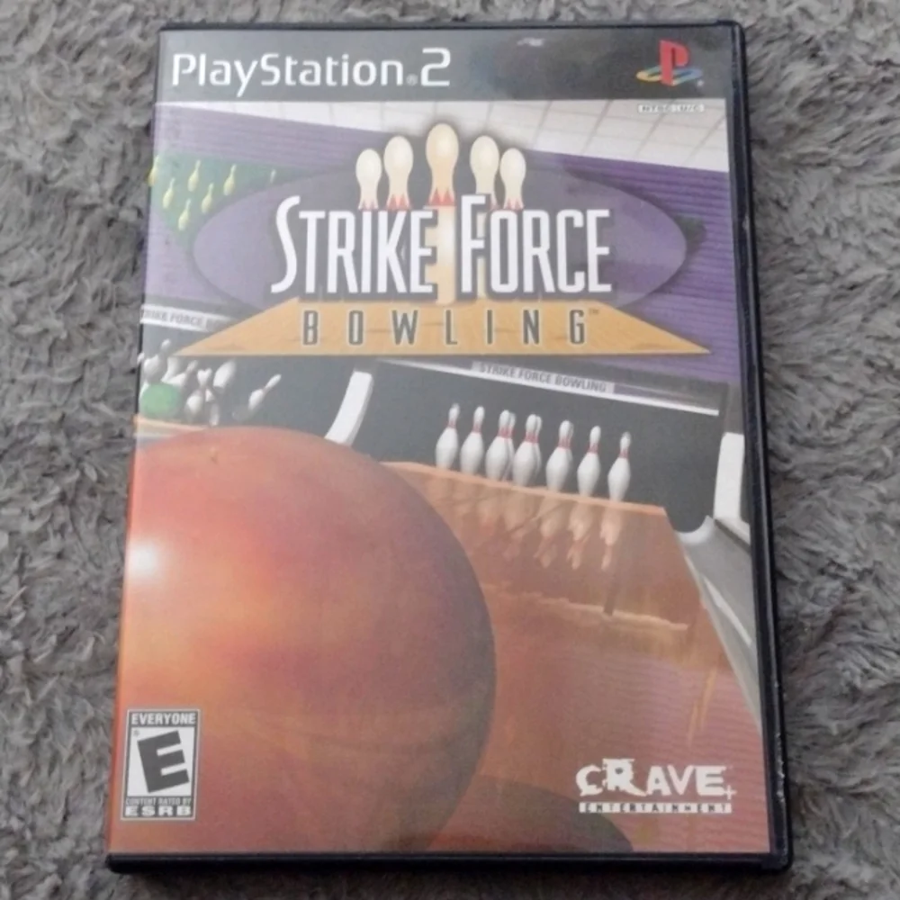 PlayStation 2 strike Force bowling good condition manual inside
